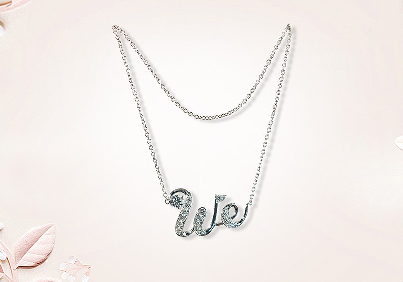 專屬訂製英文單詞吊墜項鍊