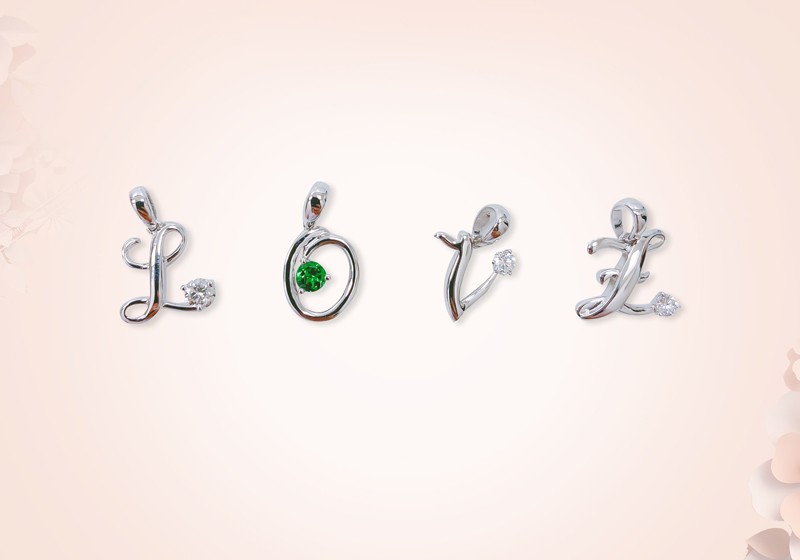 專屬訂製單字母吊墜