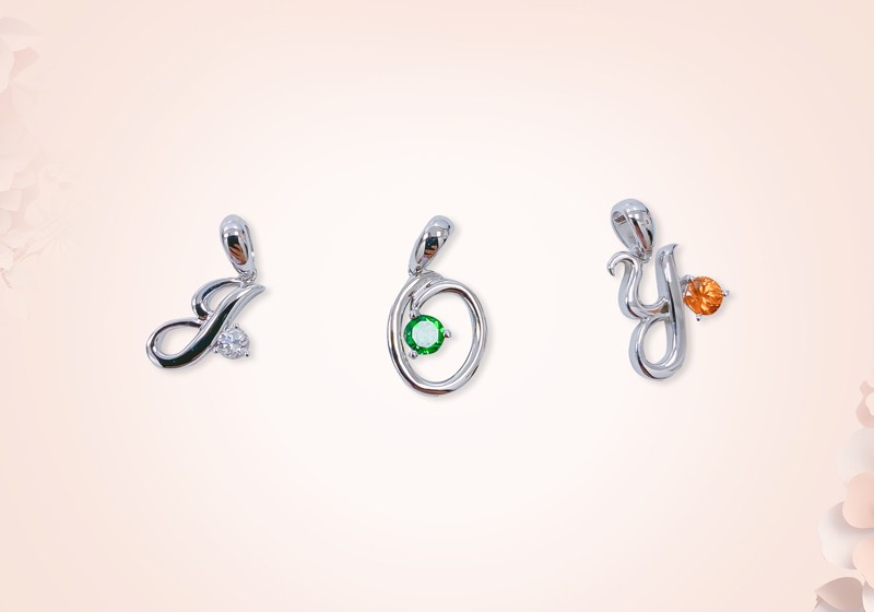 專屬訂製單字母吊墜